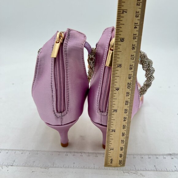 XYD Purple Heels Stiletto Minimalist Design - Picture 5 of 8